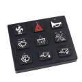 Silicone Cor Silicone Teclado Botão Telefone Teclado POS